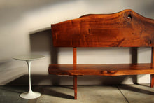 Load image into Gallery viewer, Studio Live-Edge Walnut Bench by Gino Russo, 1970s