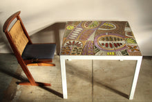 Load image into Gallery viewer, Brent Bennett Mosaic Ceramic Top Dining Table, 2015