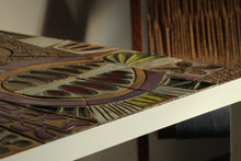 Load image into Gallery viewer, Brent Bennett Mosaic Ceramic Top Dining Table, 2015