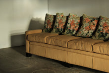 Load image into Gallery viewer, Frances Elkins Large Custom Silk Sofa, 1952