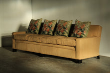 Load image into Gallery viewer, Frances Elkins Large Custom Silk Sofa, 1952