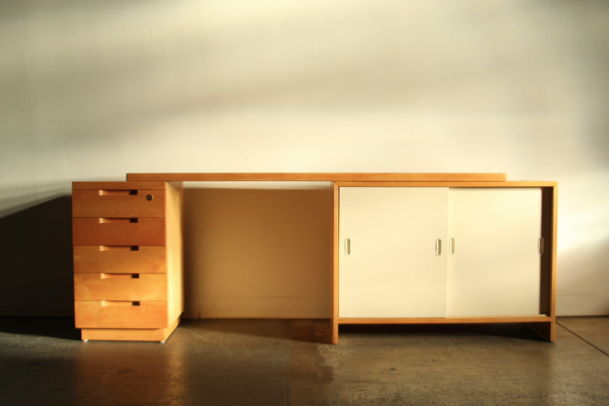 Aino & Alvar Aalto '217' Cabinet and Desk for Artek, 1960s