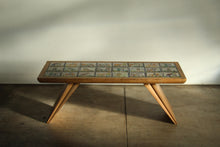 Load image into Gallery viewer, Vladimir Kagan Early and Rare Custom Tile Top Coffee Table, 1940s