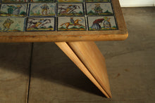 Load image into Gallery viewer, Vladimir Kagan Early and Rare Custom Tile Top Coffee Table, 1940s
