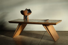 Load image into Gallery viewer, Vladimir Kagan Early and Rare Custom Tile Top Coffee Table, 1940s