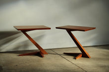 Load image into Gallery viewer, Thomas Moser Cherry Cantilevered End Tables, 2000s