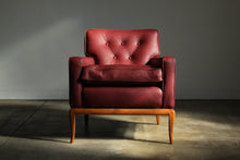 Load image into Gallery viewer, T.H. Robsjohn Gibbings Leather Club Chairs, 1950s