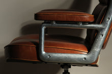Load image into Gallery viewer, Eames Time Life Executive Chair in Top Grain Leather, 1980s