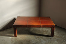 Load image into Gallery viewer, Vintage Leather Clad Coffee Table, 1980s