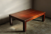 Load image into Gallery viewer, Vintage Leather Clad Coffee Table, 1980s