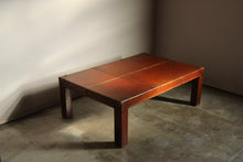 Load image into Gallery viewer, Vintage Leather Clad Coffee Table, 1980s