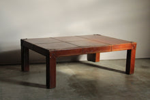 Load image into Gallery viewer, Vintage Leather Clad Coffee Table, 1980s
