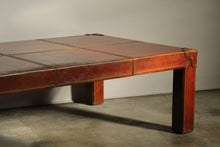 Load image into Gallery viewer, Vintage Leather Clad Coffee Table, 1980s