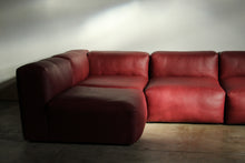 Load image into Gallery viewer, Restored Oxblood Leather "Mags" Modular Sofa by Hay, 2000s