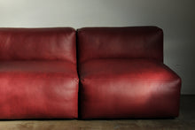 Load image into Gallery viewer, Restored Oxblood Leather "Mags" Modular Sofa by Hay, 2000s