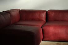 Load image into Gallery viewer, Restored Oxblood Leather "Mags" Modular Sofa by Hay, 2000s