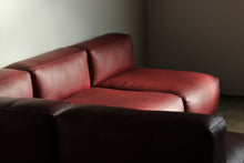 Load image into Gallery viewer, Restored Oxblood Leather "Mags" Modular Sofa by Hay, 2000s