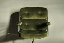 Load image into Gallery viewer, Eames Time Life Executive Chair in Green Mohair, 1970s