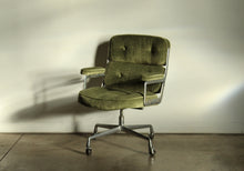 Load image into Gallery viewer, Eames Time Life Executive Chair in Green Mohair, 1970s