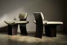 Load image into Gallery viewer, Brazilian Modernist Rosewood and Steel Lounge Chairs, 1970s