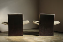 Load image into Gallery viewer, Brazilian Modernist Rosewood and Steel Lounge Chairs, 1970s