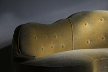 Load image into Gallery viewer, Edward Wormley 1st-Generation "Oasis" Curved Sofa for Dunbar in Mohair