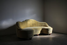 Load image into Gallery viewer, Edward Wormley 1st-Generation "Oasis" Curved Sofa for Dunbar in Mohair