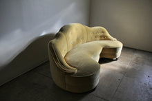 Load image into Gallery viewer, Edward Wormley 1st-Generation "Oasis" Curved Sofa for Dunbar in Mohair