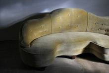 Load image into Gallery viewer, Edward Wormley 1st-Generation "Oasis" Curved Sofa for Dunbar in Mohair