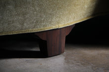 Load image into Gallery viewer, Edward Wormley 1st-Generation "Oasis" Curved Sofa for Dunbar in Mohair