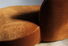 Load image into Gallery viewer, Vladimir Kagan “Zoe” Serpentine Sofa in Mohair, 2000s