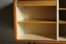 Load image into Gallery viewer, Florence Knoll 'Model 116' Iron Leg and Grass Cloth Credenza for Knoll, 1950s