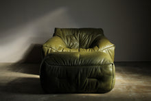 Load image into Gallery viewer, Hans Hopfer Early "Informel" Lounge Chair and Ottoman, 1979