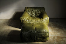 Load image into Gallery viewer, Hans Hopfer Early "Informel" Lounge Chair and Ottoman, 1979