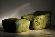 Load image into Gallery viewer, Hans Hopfer Early "Informel" Lounge Chair and Ottoman, 1979