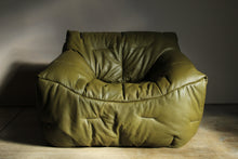 Load image into Gallery viewer, Hans Hopfer Early "Informel" Lounge Chair and Ottoman, 1979