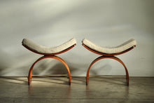 Load image into Gallery viewer, Harvey Probber "Knights" Benches, A Pair, 1950s