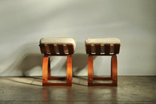 Load image into Gallery viewer, Harvey Probber "Knights" Benches, A Pair, 1950s
