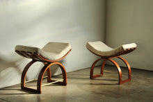 Load image into Gallery viewer, Harvey Probber "Knights" Benches, A Pair, 1950s