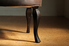 Load image into Gallery viewer, Frits Henningsen Style Leather Wingback Chair