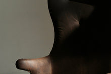 Load image into Gallery viewer, Frits Henningsen Style Leather Wingback Chair