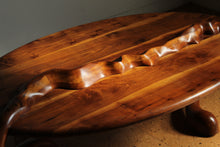 Load image into Gallery viewer, American Studio Craft Sculptural Coffee Table by Sterling King, 1980
