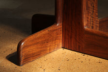 Load image into Gallery viewer, Gerald McCabe Solid Shedua Pedestal Dining Table, 1970s