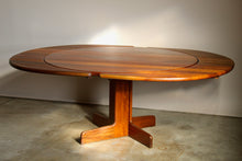 Load image into Gallery viewer, Gerald McCabe Large Studio Craft Shedua Dining Table, 1970s