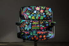 Load image into Gallery viewer, Eames "Time Life" Executive Chair in Josef Frank Textile, 1970s