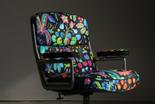 Load image into Gallery viewer, Eames "Time Life" Executive Chair in Josef Frank Textile, 1970s