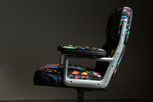 Load image into Gallery viewer, Eames "Time Life" Executive Chair in Josef Frank Textile, 1970s
