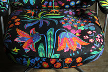 Load image into Gallery viewer, Eames "Time Life" Executive Chair in Josef Frank Textile, 1970s