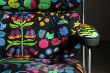 Load image into Gallery viewer, Eames "Time Life" Executive Chair in Josef Frank Textile, 1970s