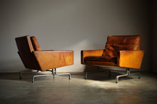 Load image into Gallery viewer, Poul Kjaerholm Early Pair of "PK31" Easy Chairs for E. Kold Christensen, 1950s